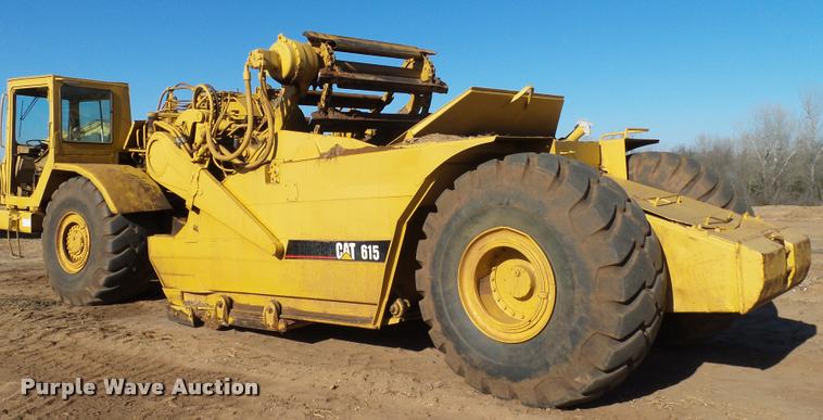 image for item DB4683 1984 Caterpillar 615 elevating scraper