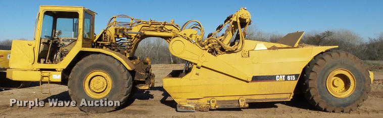 image for item DB4683 1984 Caterpillar 615 elevating scraper