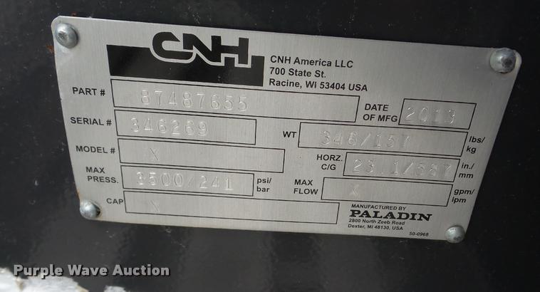 image for item DB4685 New Holland skid steer backhoe