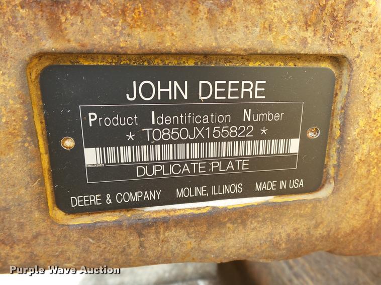 image for item DB4687 2008 John Deere 850J LGP dozer