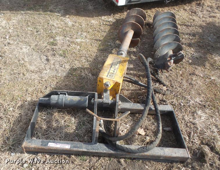 Belltec skid steer auger in Rushville, MO Item DC9053 sold Purple Wave