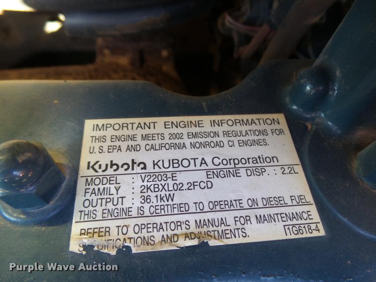 image for item DE9526 2002 Bobcat 753C skid steer