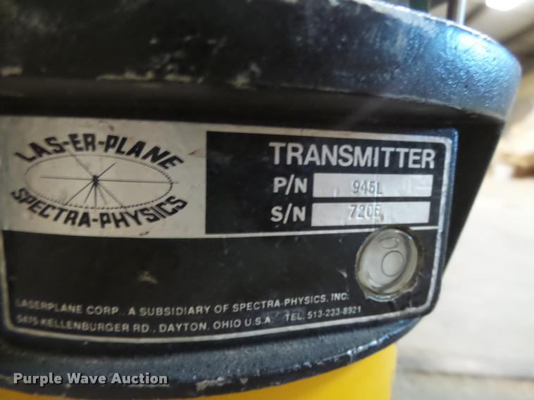 image for item DI9601 Spectra laser plane transmitter