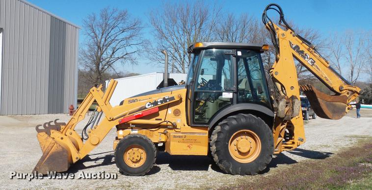 image for item J1559 2006 Case 580 Super M Series 2 backhoe