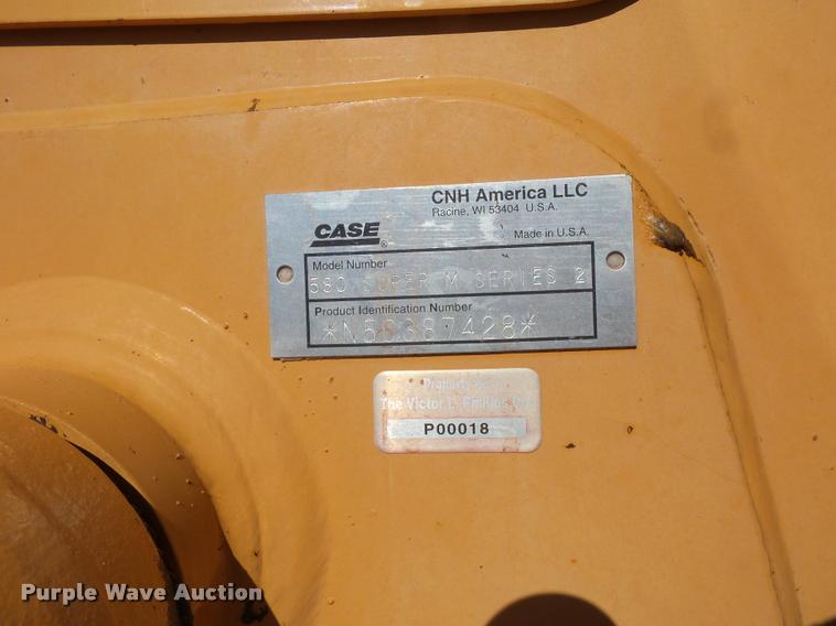 image for item J1559 2006 Case 580 Super M Series 2 backhoe