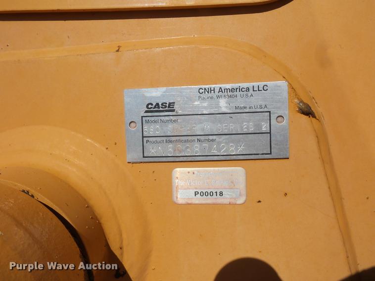 image for item J1559 2006 Case 580 Super M Series 2 backhoe