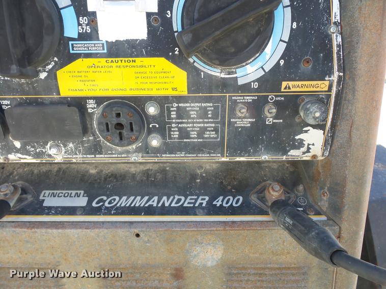 image for item J1577 Lincoln Commander 400 welder/generator