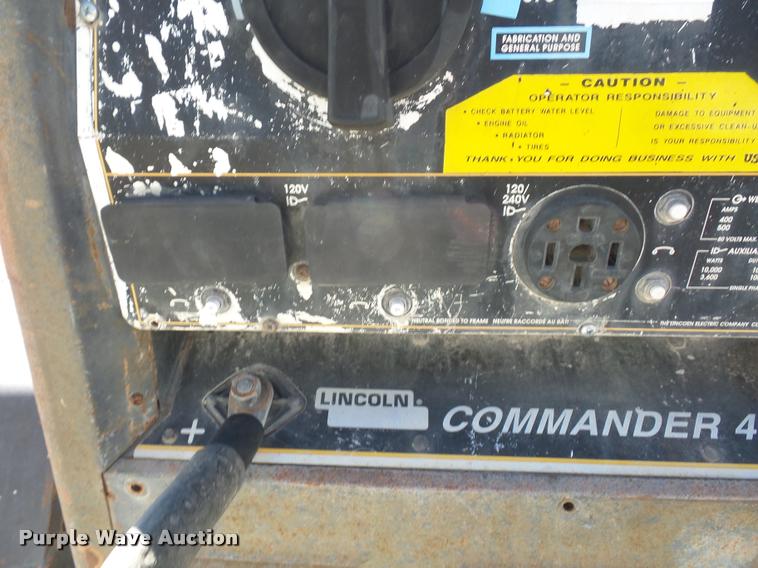 image for item J1577 Lincoln Commander 400 welder/generator