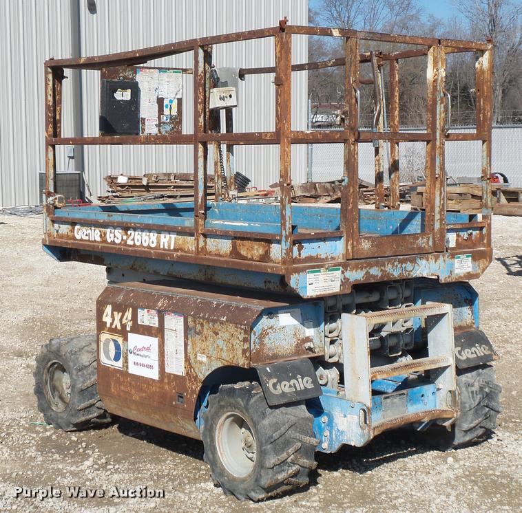 image for item J1579 Genie GS-2668RT scissor lift