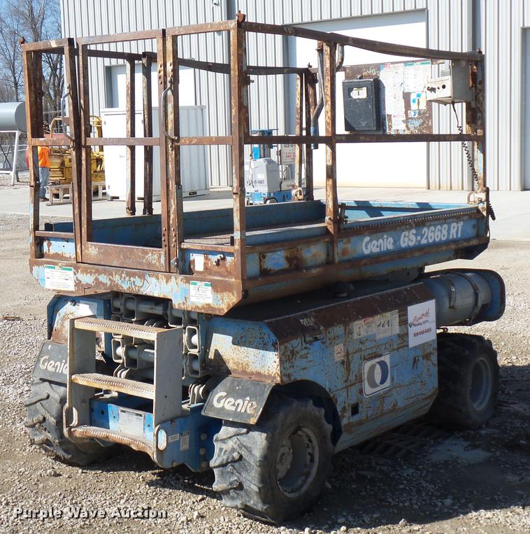 image for item J1579 Genie GS-2668RT scissor lift