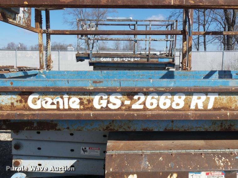 image for item J1579 Genie GS-2668RT scissor lift