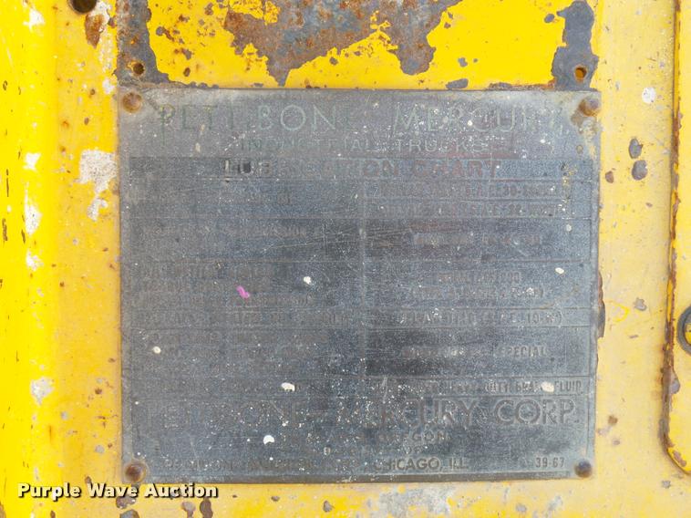 image for item J1580 Pettibone Mercury forklift