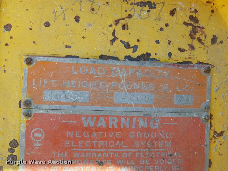 image for item J1580 Pettibone Mercury forklift