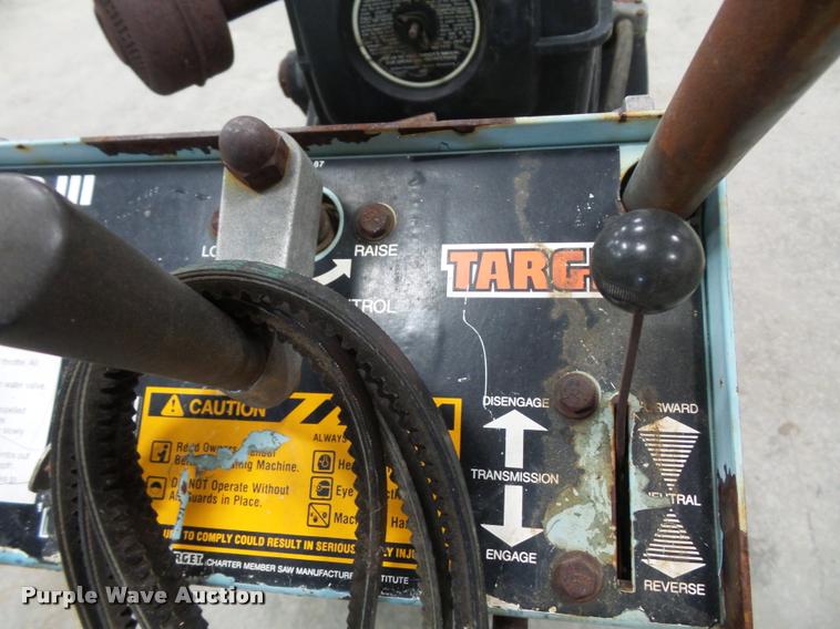 image for item J1583 Target PAC III 166K concrete saw