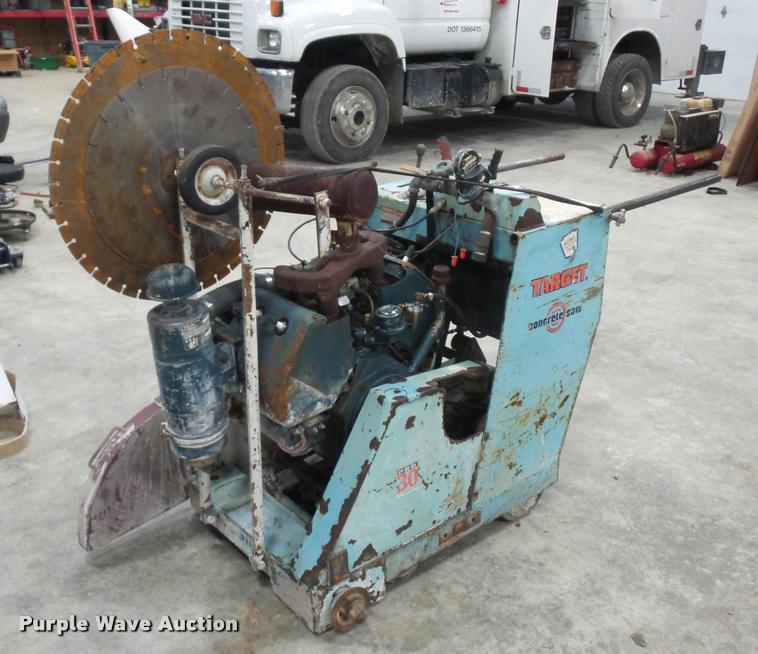 image for item J1584 Target Pro 30 concrete saw