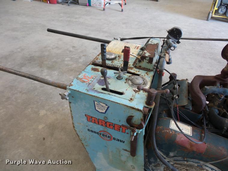 image for item J1584 Target Pro 30 concrete saw