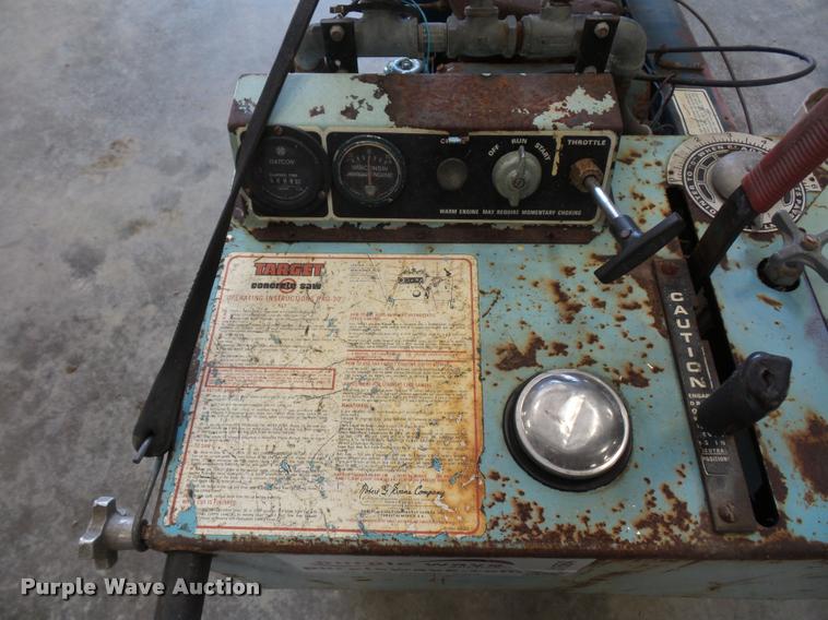 image for item J1584 Target Pro 30 concrete saw