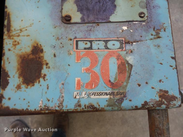 image for item J1584 Target Pro 30 concrete saw