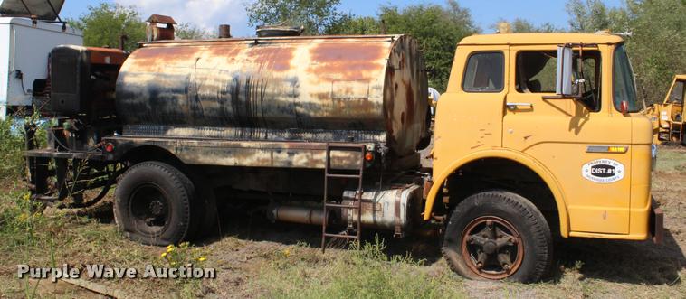 image for item K1967 1975 Ford oil distributor truck