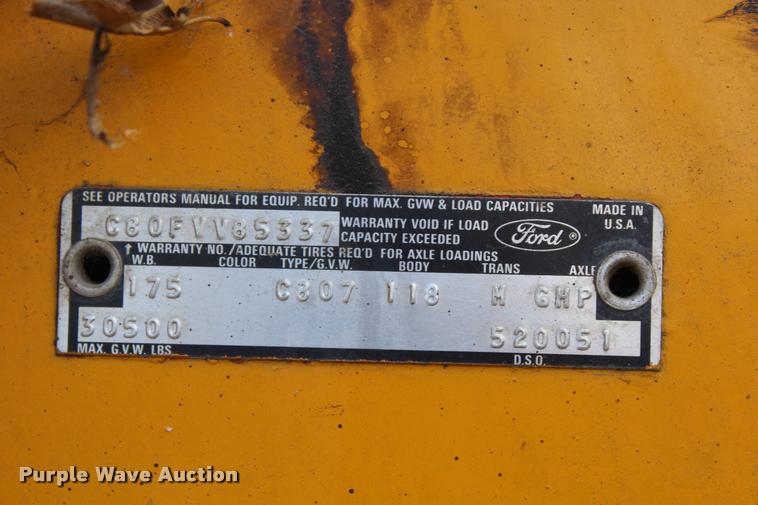 image for item K1967 1975 Ford oil distributor truck