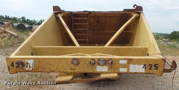 image for item K3103 1996 Load King 2060 bottom dump trailer