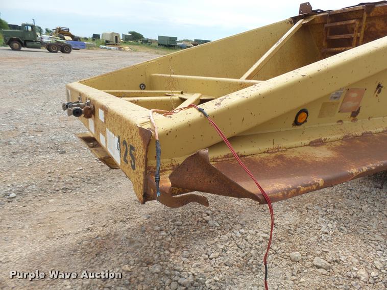 image for item K3103 1996 Load King 2060 bottom dump trailer