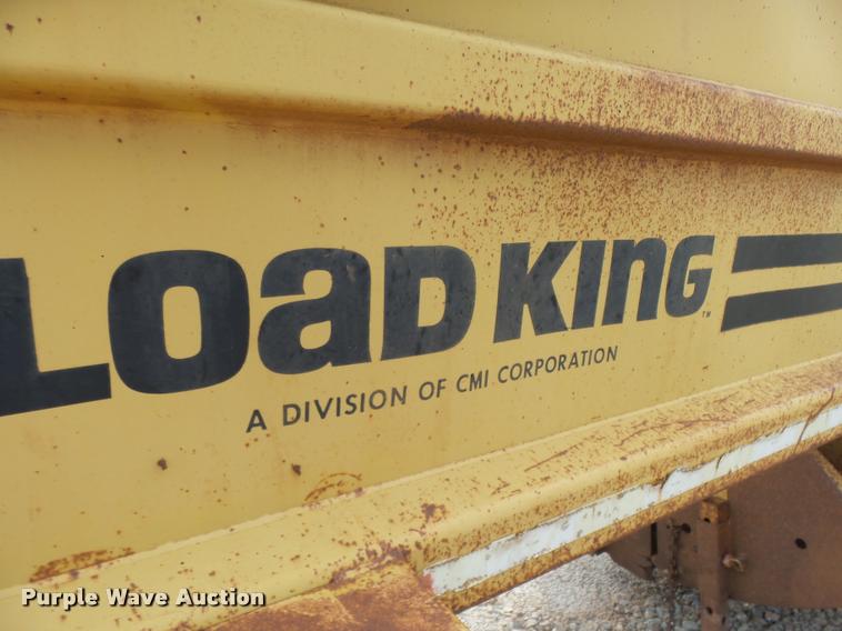 image for item K3103 1996 Load King 2060 bottom dump trailer