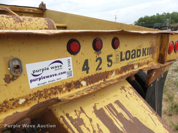 image for item K3103 1996 Load King 2060 bottom dump trailer