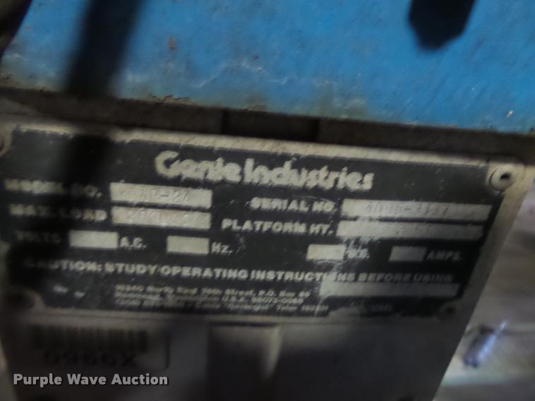 image for item K3311 Genie TWP-24 scissor lift
