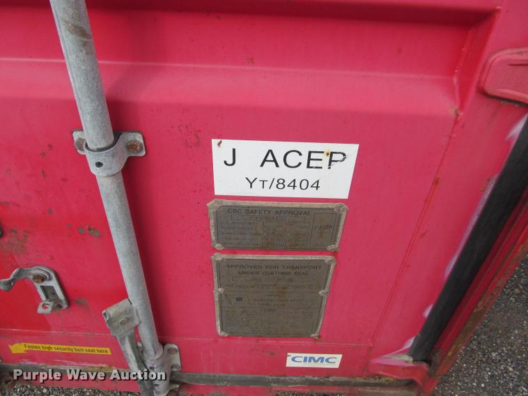 image for item K4989 2007 K-Line container