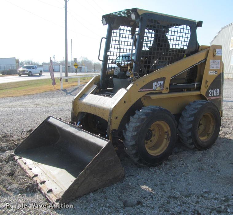 image for item K4996 2006 Caterpillar 216B skid steer