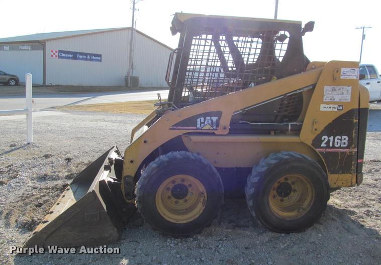 image for item K4996 2006 Caterpillar 216B skid steer
