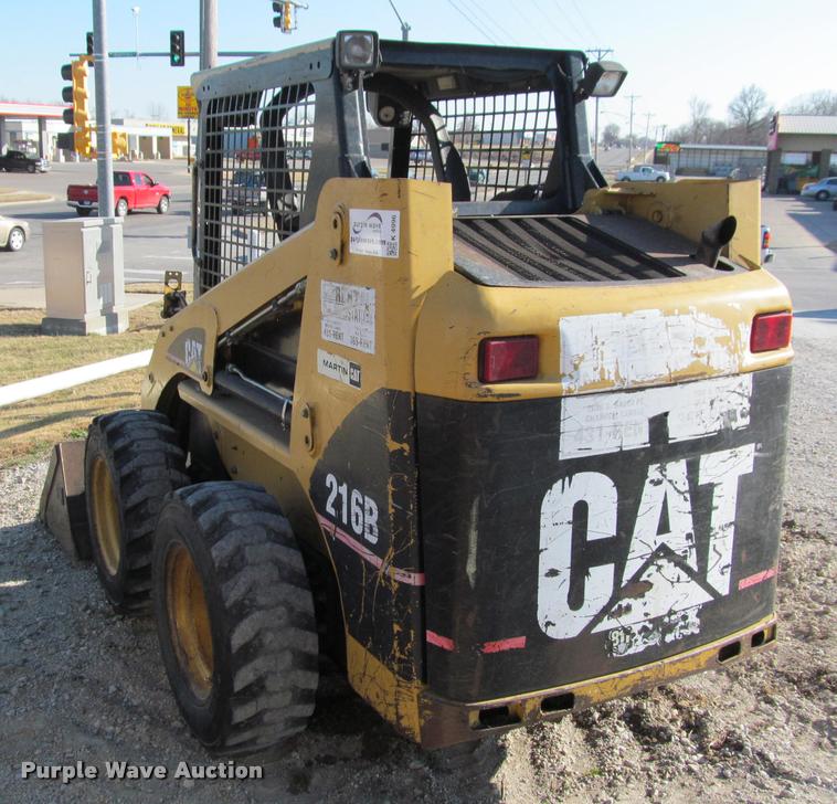 image for item K4996 2006 Caterpillar 216B skid steer