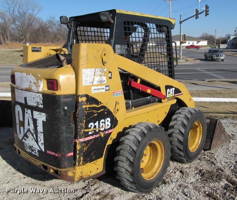 image for item K4996 2006 Caterpillar 216B skid steer