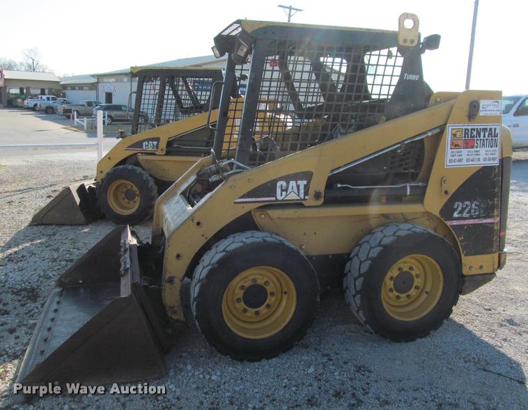 image for item K4997 2004 Caterpillar 226B skid steer