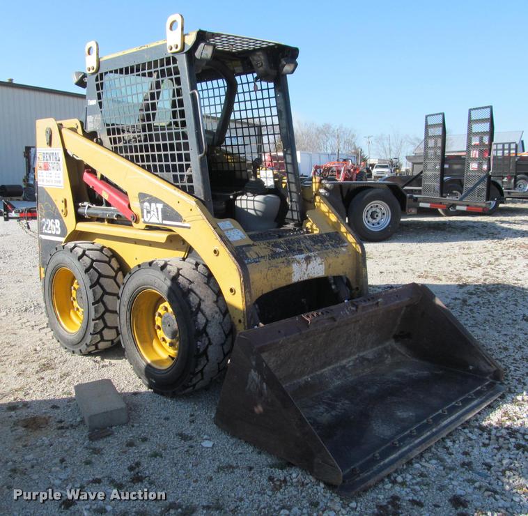 image for item K4997 2004 Caterpillar 226B skid steer
