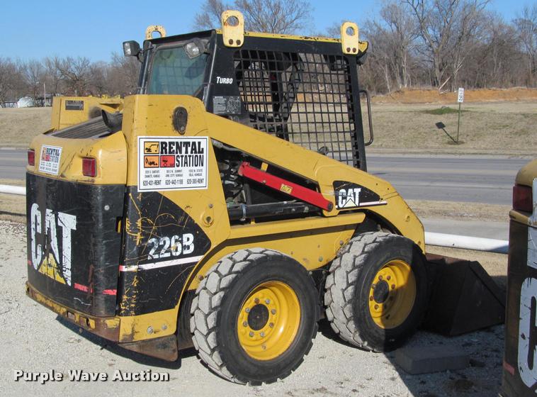 image for item K4997 2004 Caterpillar 226B skid steer