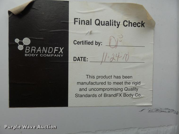 image for item K7700 2010 Brand FX service bed