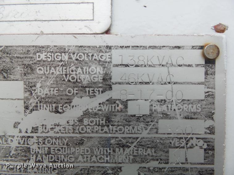 image for item K7700 2010 Brand FX service bed