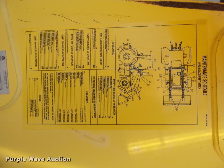 image for item L1602 2005 New Holland LV80 loader tractor