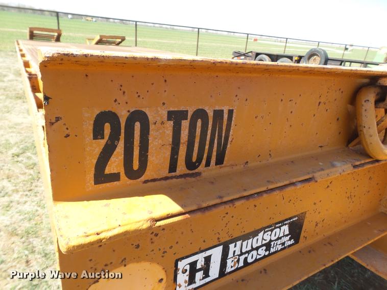 image for item L1606 1995 Hudson equipment trailer