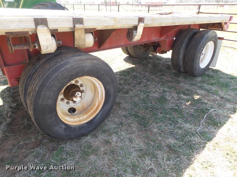 image for item L1609 1995 Utility FS2CHAE flatbed trailer