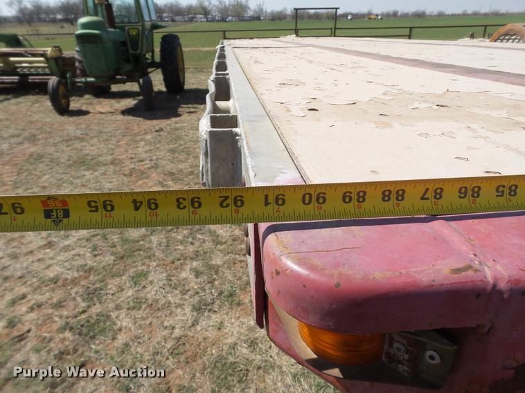 image for item L1609 1995 Utility FS2CHAE flatbed trailer