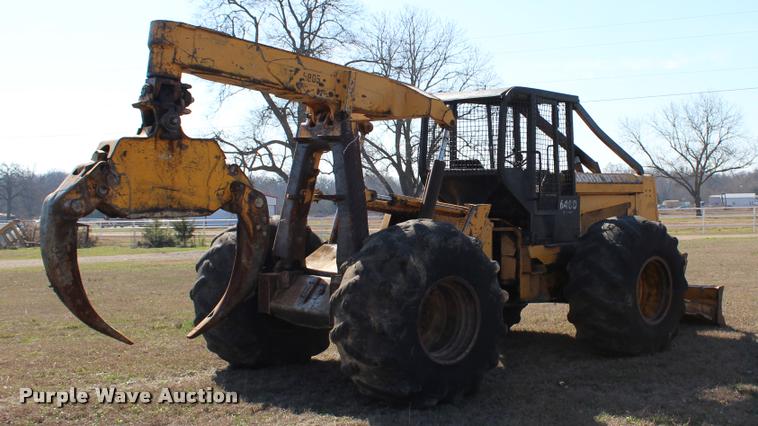 image for item L3028 1985 John Deere 648D skidder
