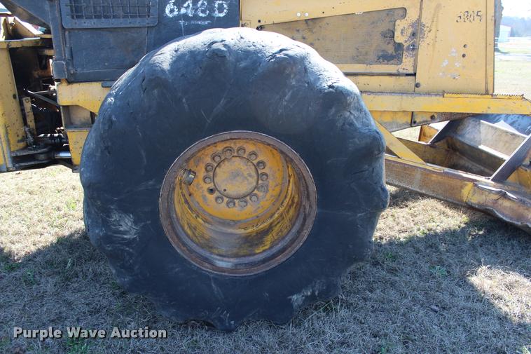 image for item L3028 1985 John Deere 648D skidder