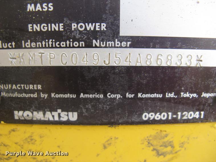 image for item L3969 2004 Komatsu PC200LC-7L excavator
