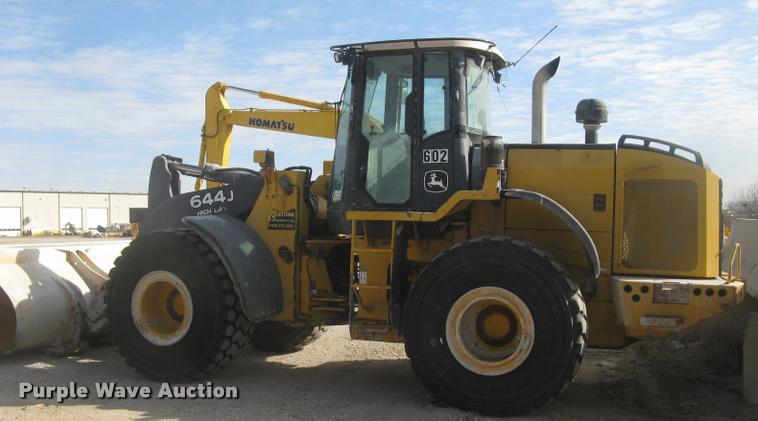 image for item L3976 2007 John Deere 644J wheel loader