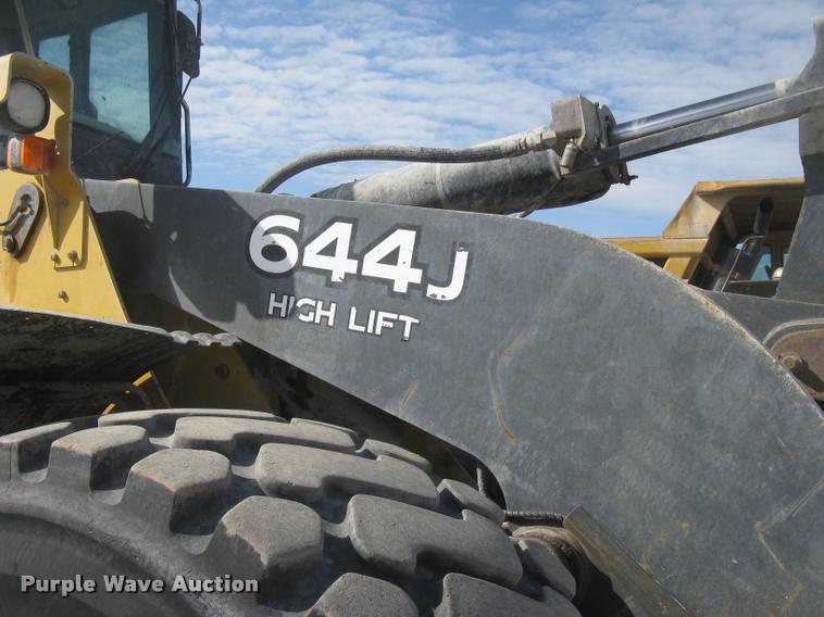 image for item L3976 2007 John Deere 644J wheel loader