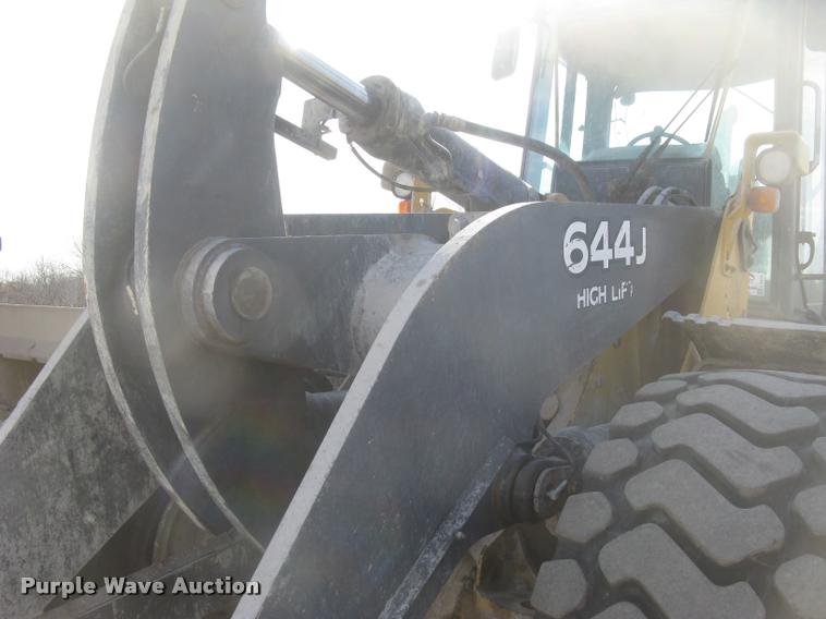 image for item L3976 2007 John Deere 644J wheel loader