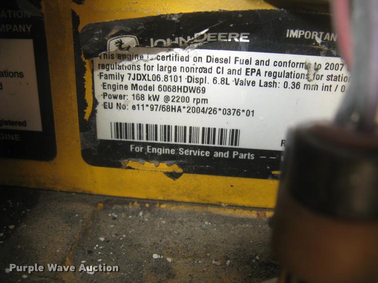 image for item L3976 2007 John Deere 644J wheel loader